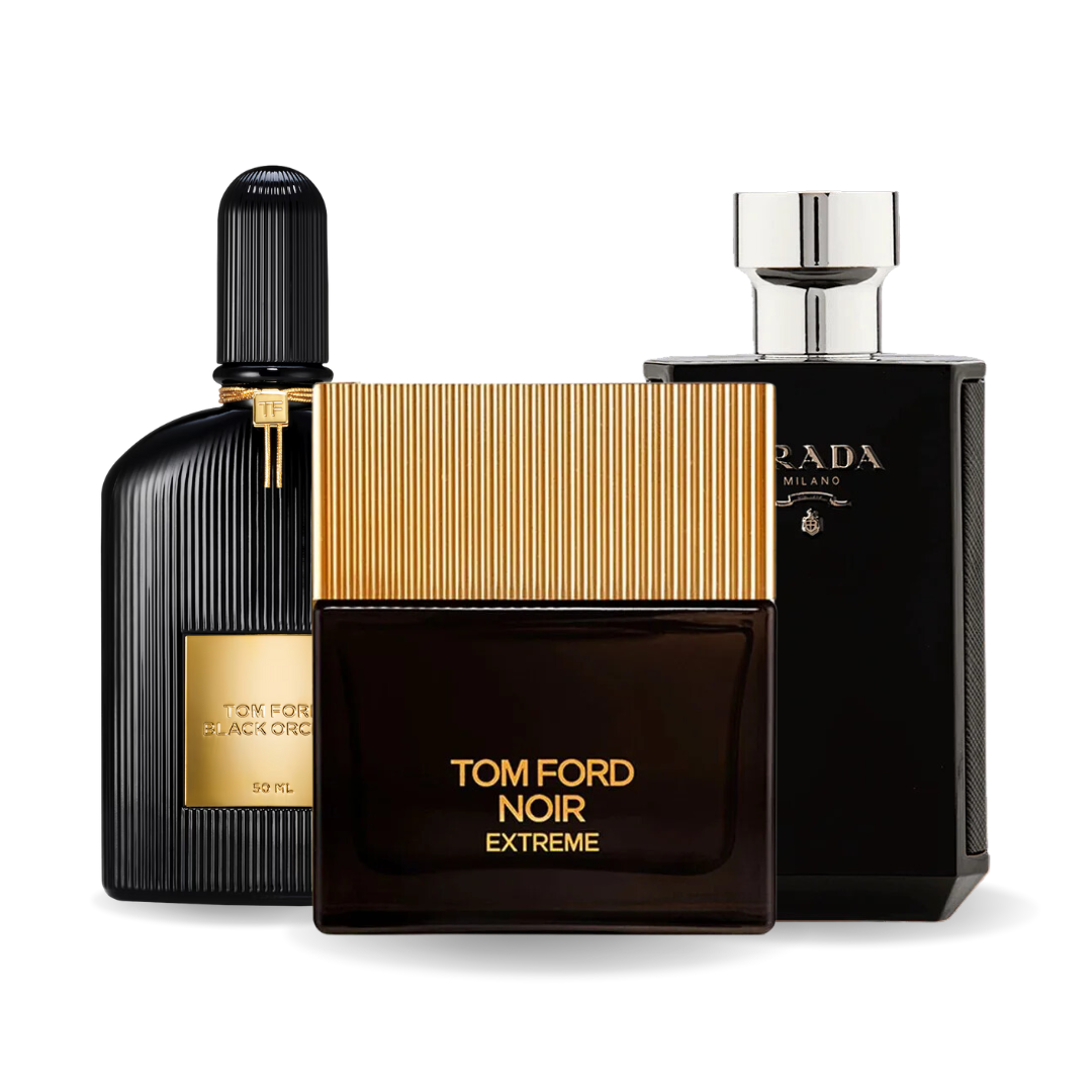 Sada 3 Parfémů | BLACK ORCHID, NOIR EXTREME, PRADA INTENSE 100 ml