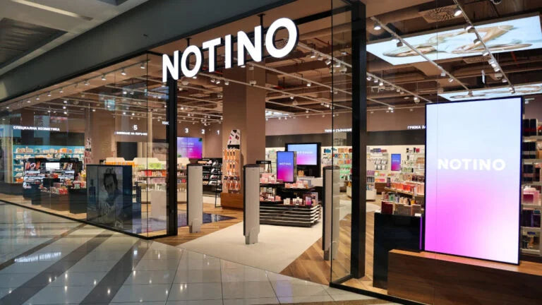 Prodejna Notino během předčasného Black Friday
